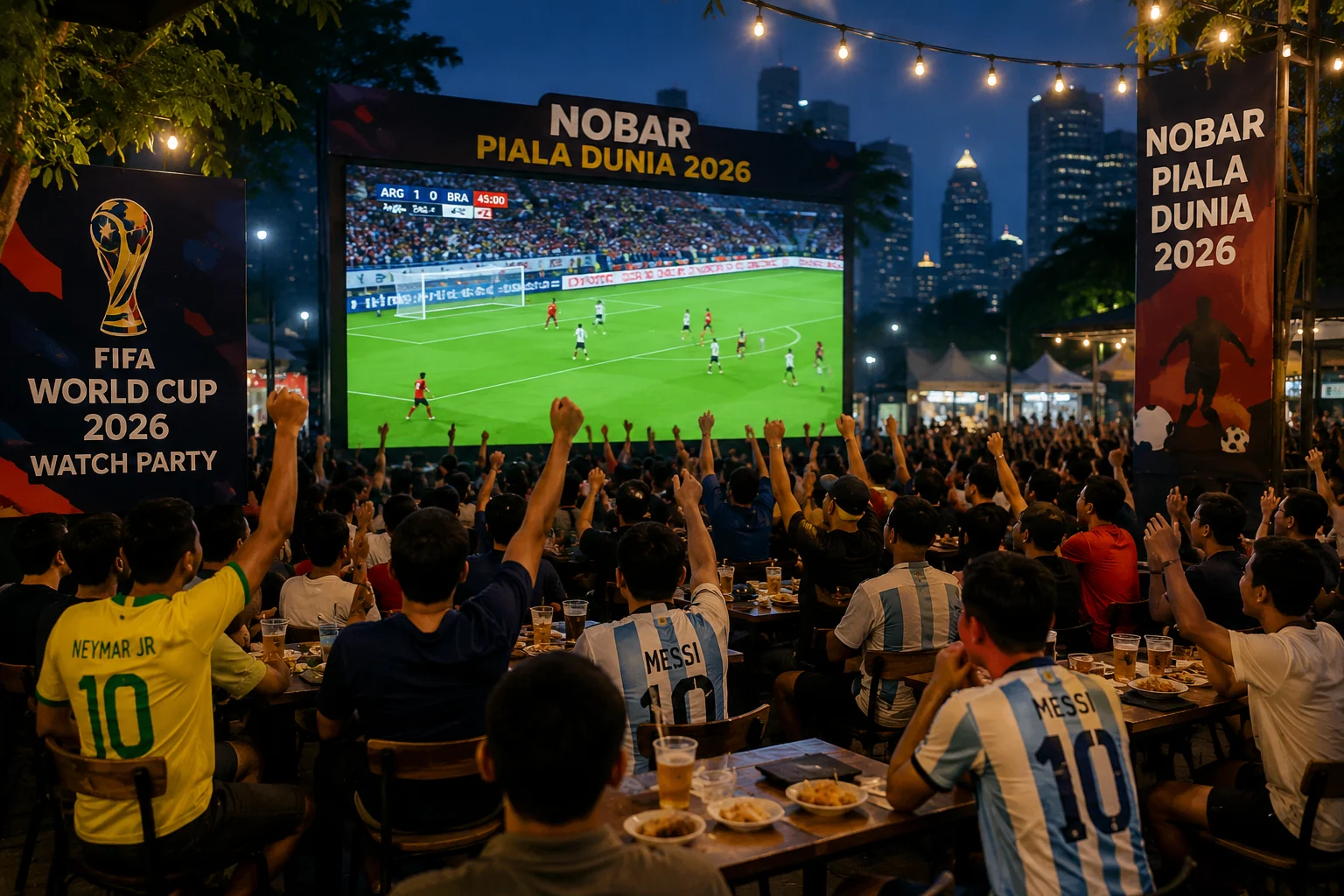 Nobar Piala Dunia Jadi Berkah bagi UMKM