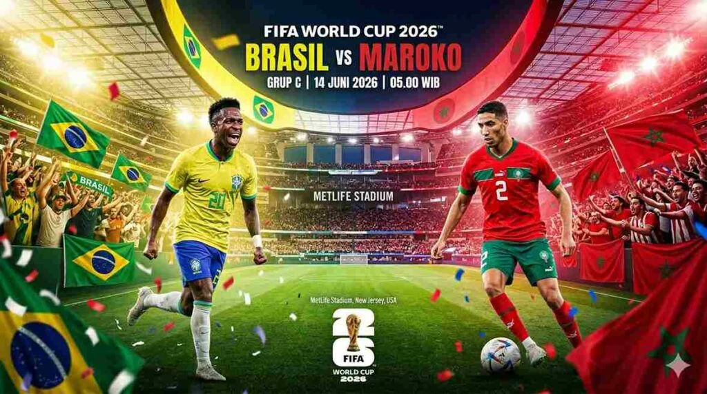 Brasil vs Maroko: Saat sang raksasa diuji penakluk tim-tim besar