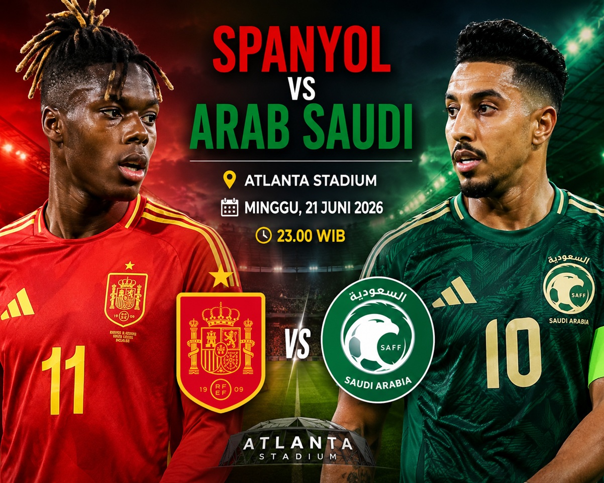 Jelang laga, Prediksi Spanyol vs Arab Saudi di Piala Dunia 2026