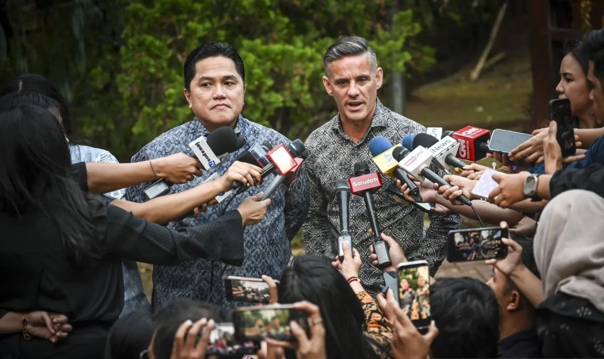 Erick Sebut Prabowo Tegaskan Dukungan Penuh Timnas Menuju 2030