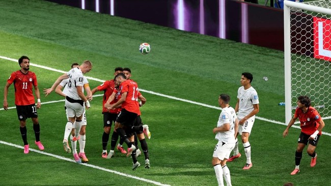 Babak Pertama Selandia Baru Ungguli Mesir 1 – 0