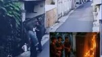Gegara Tak Diberi Uang, Pengamen ini Nekad bakar Rumah Di Bekasi