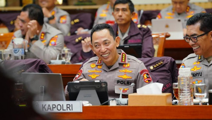 Kapolri Sigit Berkelakar Jadi Aktivis Usai Pensiun
