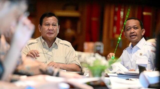 Bahlil Laporkan Hilirisasi, Energi, dan Listrik ke Prabowo