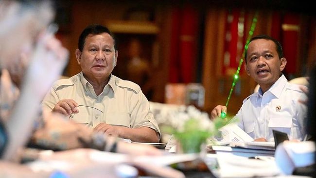 Bahlil Laporkan Hilirisasi, Energi, dan Listrik ke Prabowo