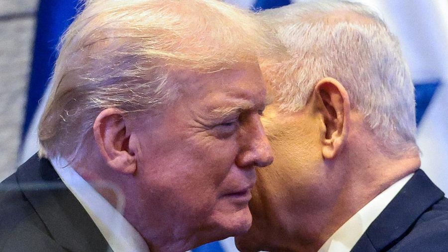 entil Netanyahu,Trump :  Israel Disebut Bertahan Berkat Saya
