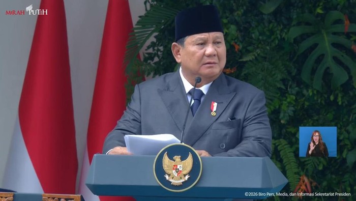 Prabowo: Pancasila Pegangan Bangsa di Tengah Pertikaian Dunia