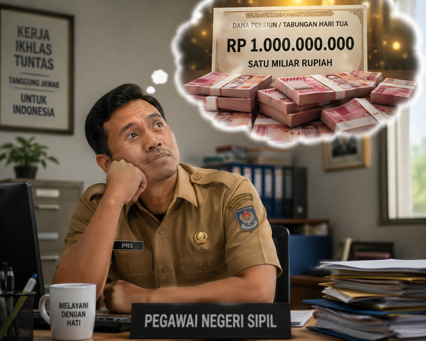 BKN: ASN Bisa Raih Pensiun Rp1 Miliar