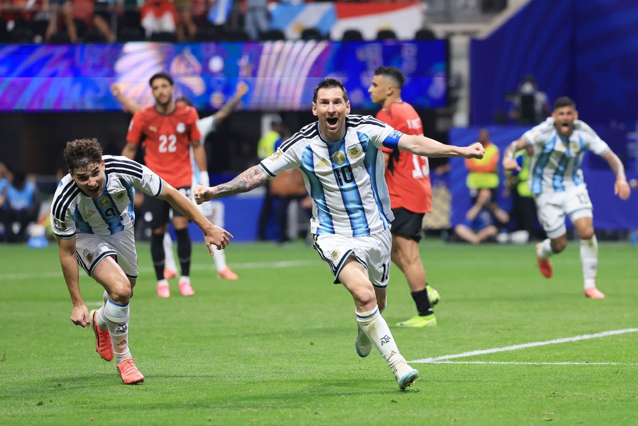 Usai 2 Kali Kebobolan Dari Mesir, Argentina akhirnya Mampu Balikkan Keadaan Jadi 3 - 2