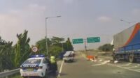 Berawal dari Menolong Truk Mogok,  Aipda Endang Tewas Tertabrak Truk di Tol JORR, 