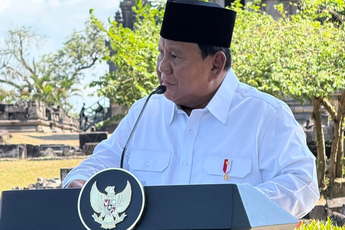 Kesejahteraan Petani Naik, Prabowo Sebut Banyak yang Bisa Umrah