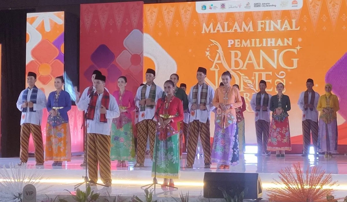 15 Pasang Finalis Meriahkan Malam Puncak Abang None Jakbar