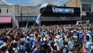Suporter Argentina Dominasi New York Jelang Fina