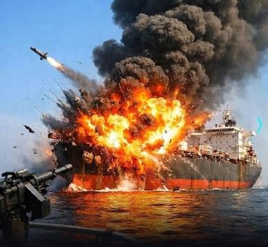Rudal Iran Hantam Tanker UEA, Selat Hormuz Memanas