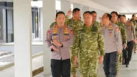 Kapolri dan Jajaran Silaturahmi dan Koordinasi dengan Panglima TNI