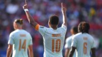2 Gol dari Mbappe dan Dembele pastikan Prancis lolos ke semifinal