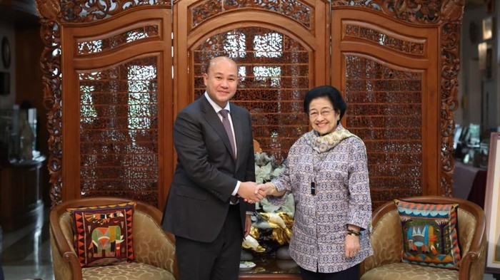 Megawati Kenang Luka Kamboja Era Khmer Merah saat Terima Deputi PM Hun Many
