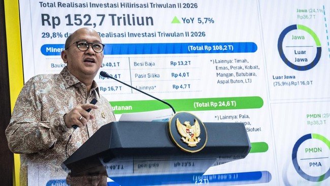 Rosan: Pusat Finansial RI Dibuka Perdana di Jakarta