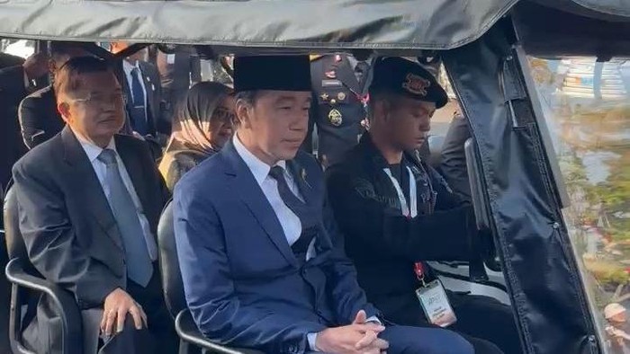 Momen Akrab Jokowi–JK Warnai HUT Bhayangkara ke-80