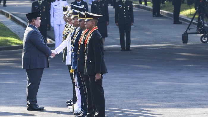 Besok Prabowo Lantik Capaja TNI-Polri di Istana