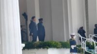 prabowo Prabowo Sambut PM Singapura di Istana Merdeka