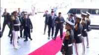 Prabowo-Gibran Sambut Modi di Gedung DPR RI