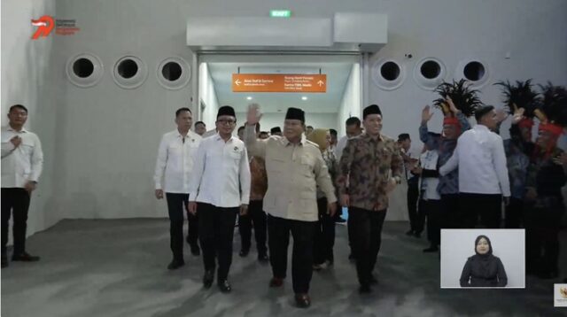 Prabowo Hadiri Puncak Harkopnas ke-79