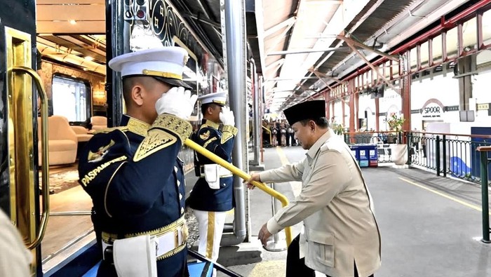 Prabowo Jajal KA Mewah, Wisata Kereta Kelas Dunia Segera Hadir
