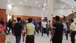 Ricuh Rapat Anggaran DPRD Riau, Dua Politisi Golkar Dilaporkan
