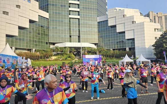 Ribuan Lansia Buktikan Semangat Sehat di Happy Run