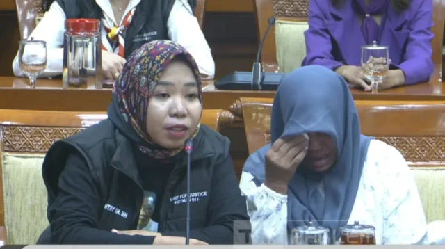 Jeritan Ibu Santri NTB Guncang Ruangan Rapat Komisi III DPR