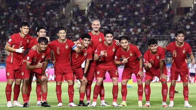 Thailand Gusur Malaysia Usai Bekuk Laos 5-0