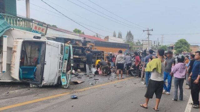 Akhirnya Sopir Truk yang Tabrakan Maut Tewaskan 4 Orang di Sibolangit Jadi Tersangka