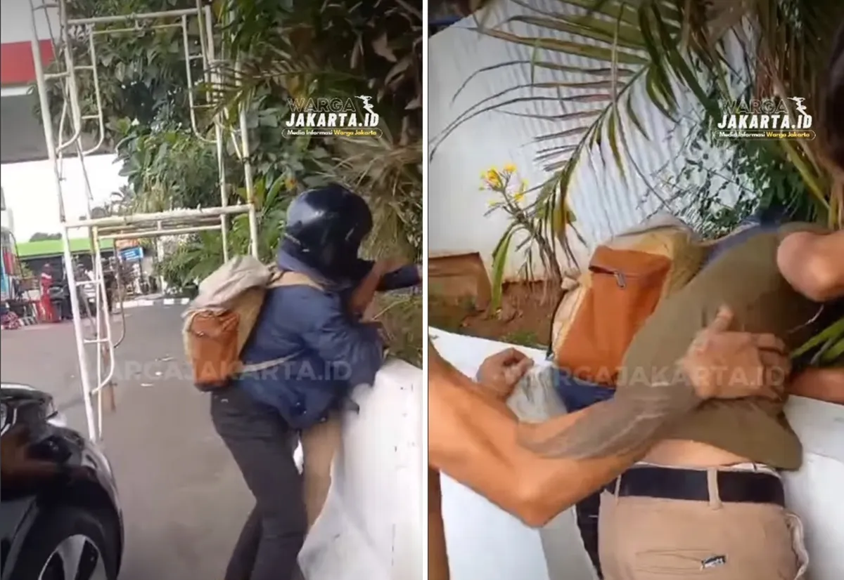 Pemotor Piting Sopir Mobil di Jagakarsa Jadi Buronan Polisi