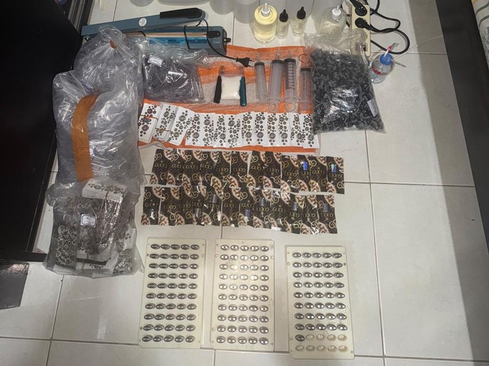 Kos di Kemang Disulap Jadi Pabrik Vape Etomidate