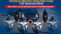 Rekayasa Lalin Sambut Kunjungan PM Thailand di Jakarta