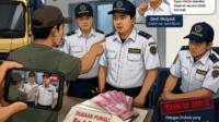 Ilustrasi pungli dishub Ilustrasi pungli dishub