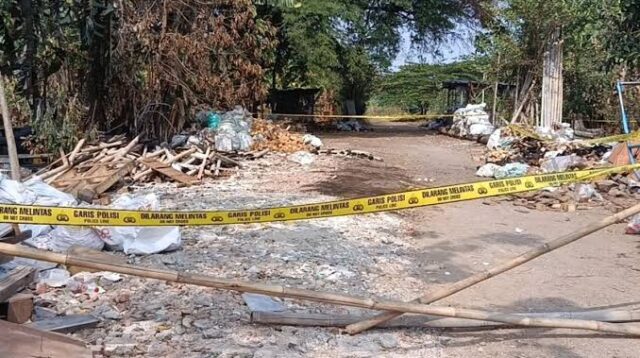 Jasad Pria Terbakar 100% Ditemukan di Bekasi