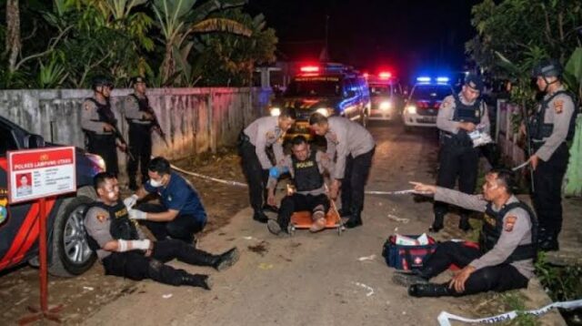 Buron Narkoba Tewas, 3 Polisi Terluka di Lampung Utara
