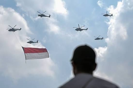 Heli Kibarkan Merah Putih di Merdeka Run 2026