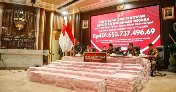 Kejagung Bongkar Asal Duit Rp 401 Miliar Kasus Nikel