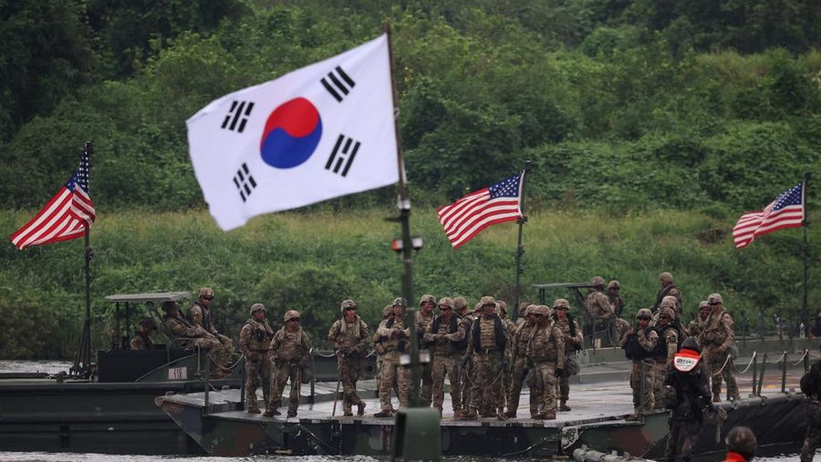 Korsel-AS Perkuat Militer, Kim Jong Un Diingatkan