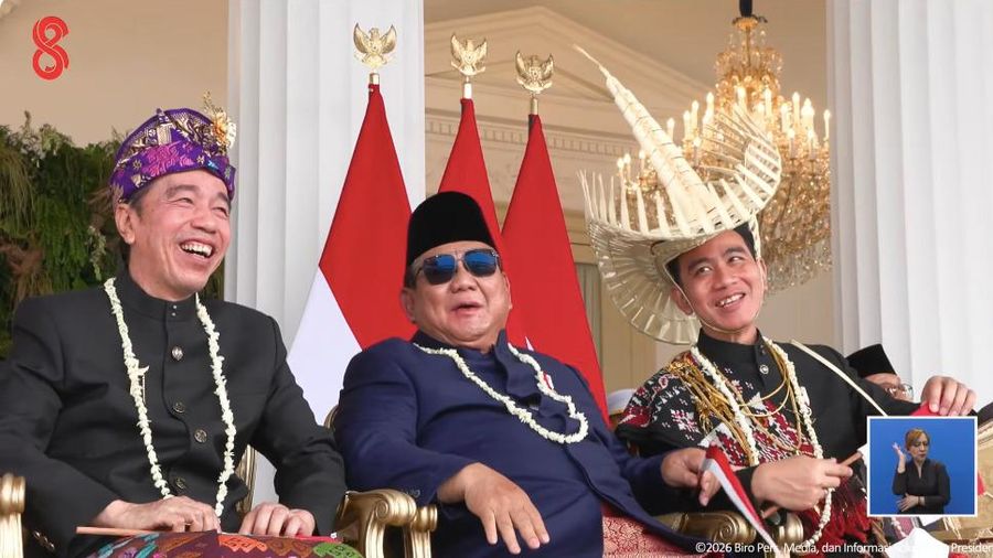 Istana: Prabowo, Jokowi, dan Gibran Memang ‘Bestie’