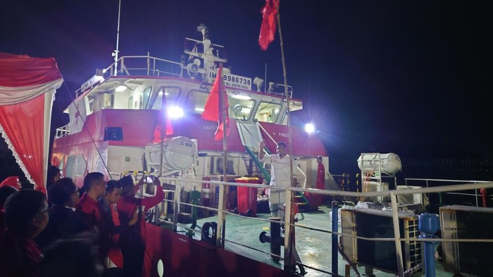 PDIP Kirim Kapal Laksamana Malahayati Bantu Korban Gempa NTT