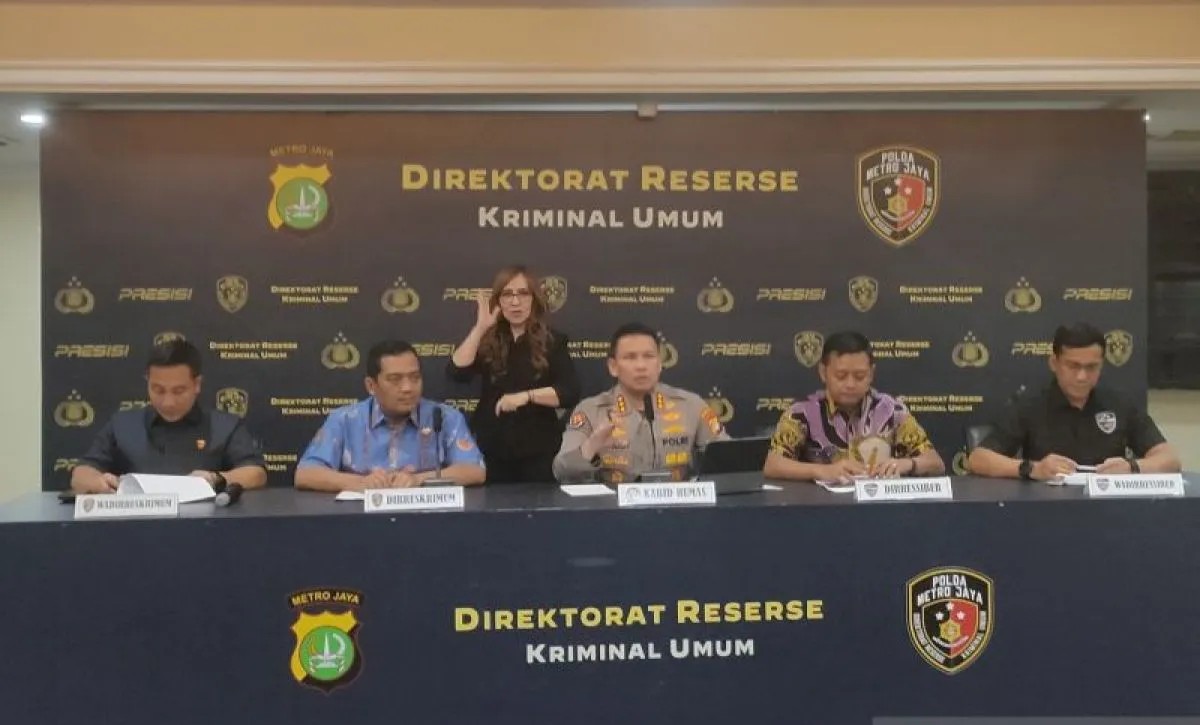 Polda Metro Tahan 9 Tersangka Penyebar Hoaks