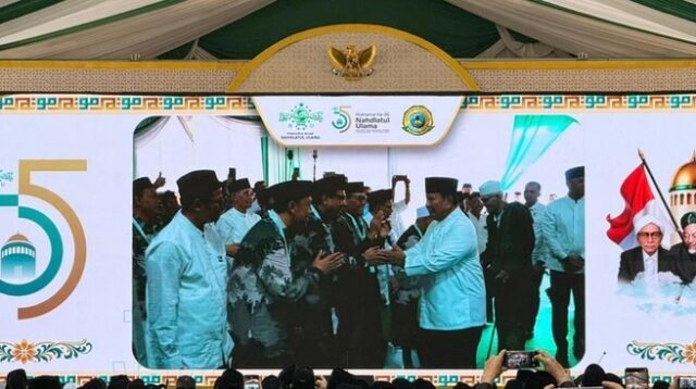 Prabowo dan Gibran Hadiri Pembukaan Muktamar NU di Jombang