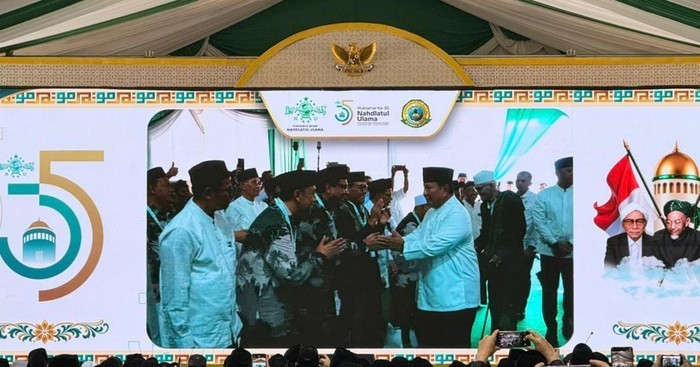 Prabowo dan Gibran Hadiri Pembukaan Muktamar NU di Jombang