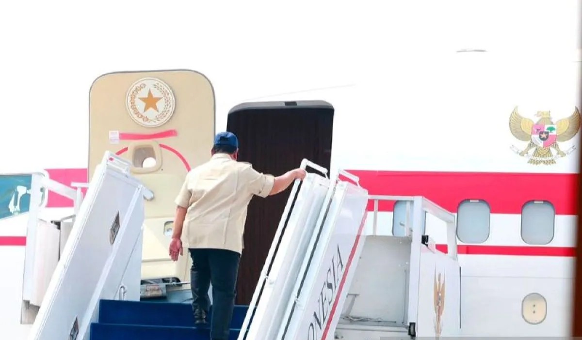 Prabowo Terbang Ke Kalimantan Pimpin Penanganan Karhutla