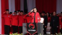 Megawati Pimpin Upacara HUT ke-81 RI di Sekolah Partai