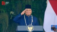 Prabowo Pimpin Upacara Proklamasi di Istana